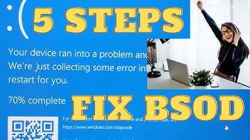 Five Steps to Resolving any Blue Screen of Death (BSOD)
