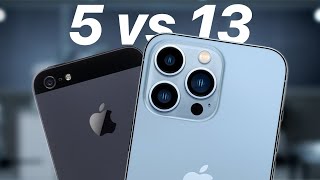 IPhone Camera Evolution: 13 Pro Max vs iPhone 5