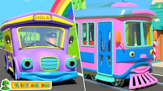 Wheels On The Vehicles + More Kindergarten Rhymes for Kids