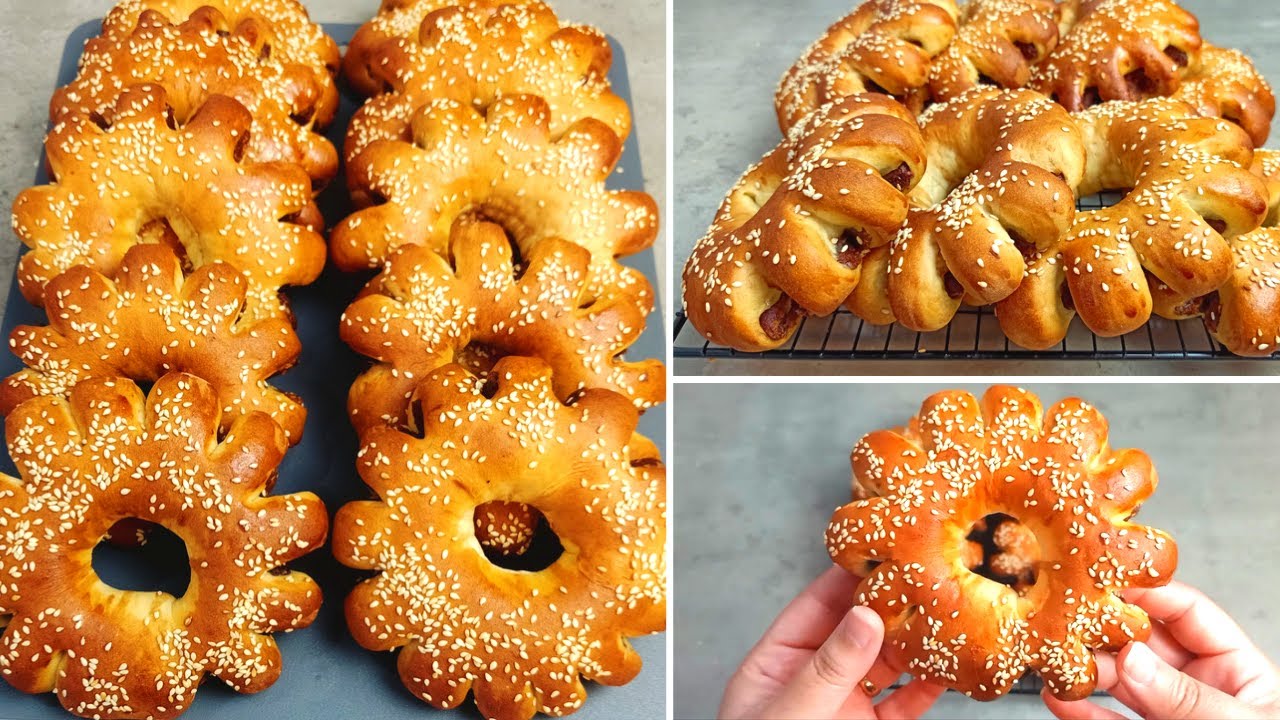 مخبوزات الأفران الصيامى ، ترسة العجوه بعجينه إقتصادية زى القطن بدون لبن ولا زبده ولا بيض والطعم روعه