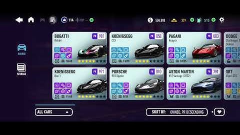 NFS No Limits Character for Sale - Level 114 - 41 cars available