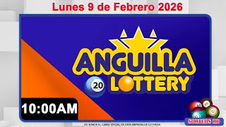 Anguilla Lottery en Vivo | Lunes 9 de Febrero 2026 , 10:00 AM #LoteríasDominicanas