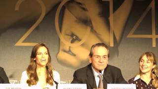 Cannes 2014: Homesman Press Conference Part 2