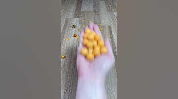 🧡🟠Satisfying balls | Reverse video #reverse #asmr #relaxing #satisfyingballs #shorts