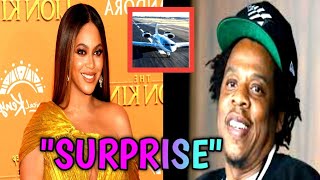 Extravagant Jay-Z Surprises Beyonce With A Private Jet On International Womens Day.