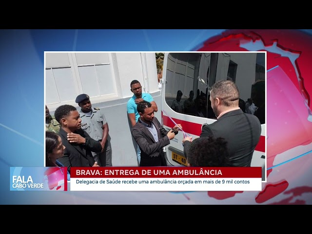 Delegacia de Saúde em Brava recebe ambulância orçada em mais de 9 mil contos | Fala CV