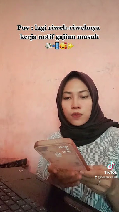 notif gajian kaaan yg paling kalian tunggu-tunggu😍 #officelife #shortvideo #contentcreator