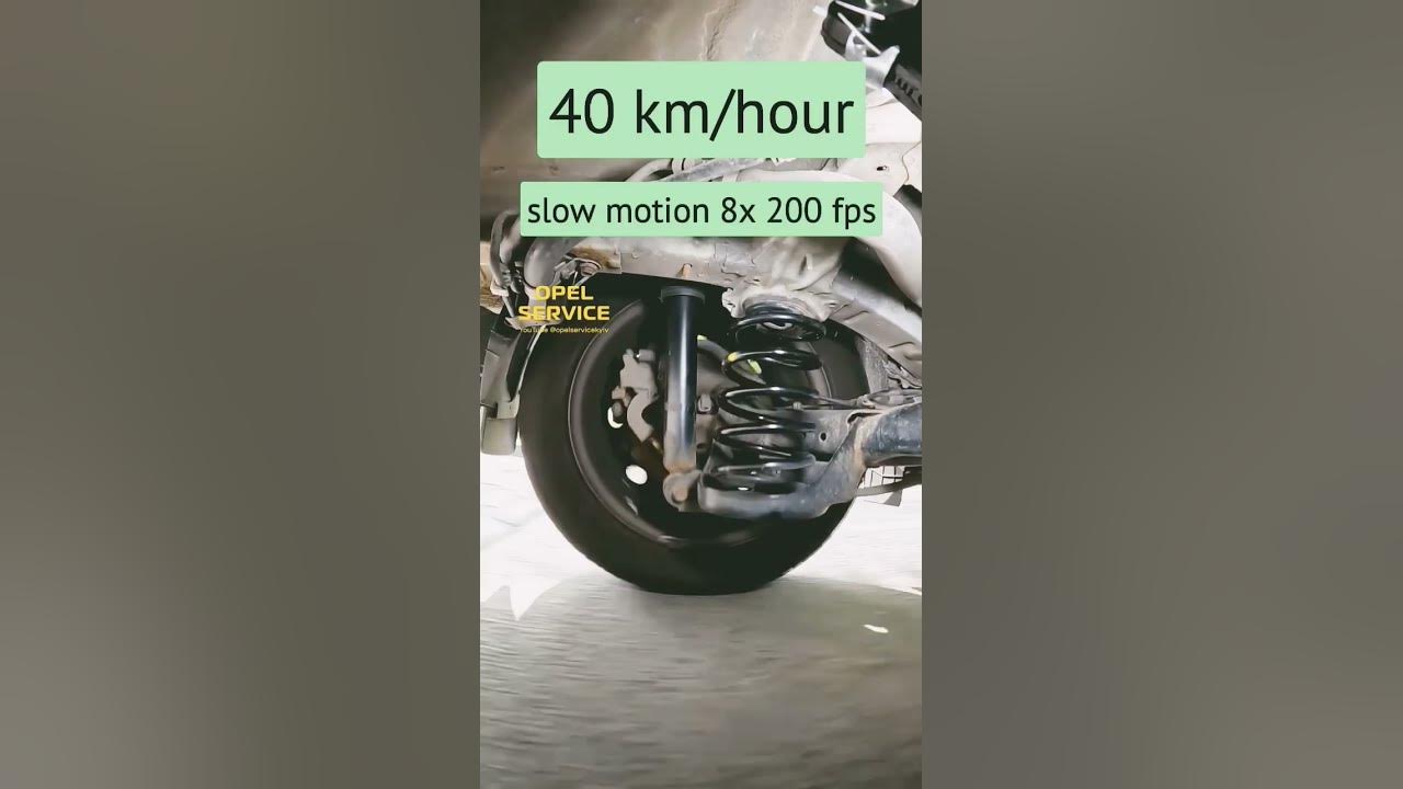 shock absorber - spring coil tire Against speed bumps. #automobile #car #mechanic  #short #driving