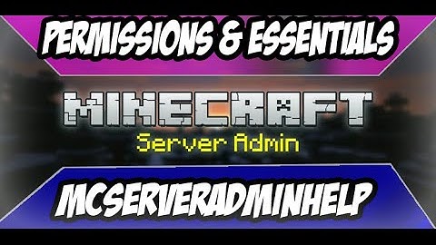 PermissionsEx Group, Prefix & More - Minecraft Server Plugin