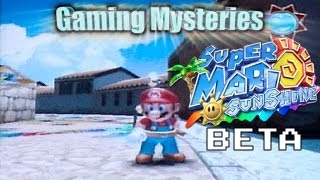 Gaming Mysteries: Super Mario Sunshine Beta (GCN)
