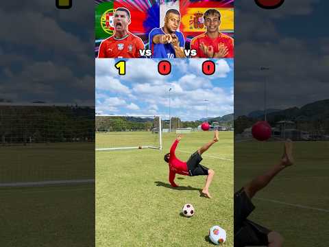 Ronaldo VS Mbappe VS Yamal Bicycle Kick Goal Challenge
