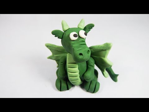 Video: Cómo Hacer Un Dragón Con Plastilina