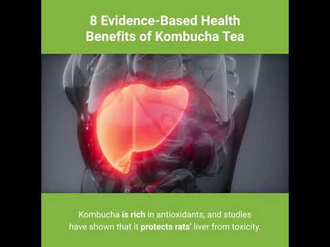 8 Evidence Based Health Benefits Of Kombucha Tea-Health Drinks