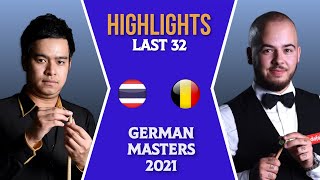 NOPPON SAENGKHAM VS LUCA BRECEL | GERMAN MASTERS 2021 | SNOOKER 2021