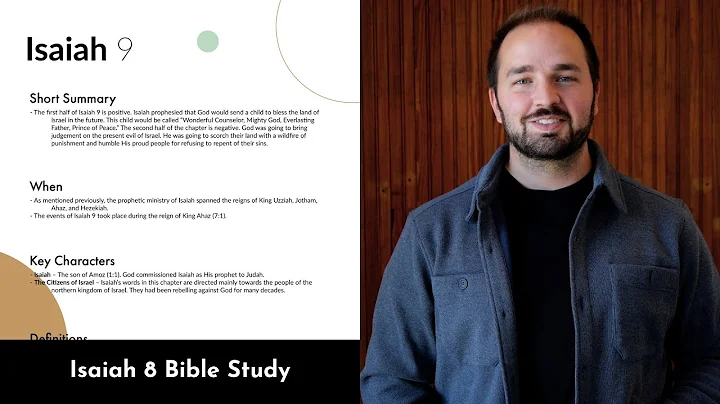 Isaiah 9 - Bible Study and Explanation
