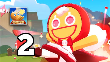 Cookierun Tower Adventure - Gameplay Walkthrough part 2 - new Cherry Cookie (iOS, Android)