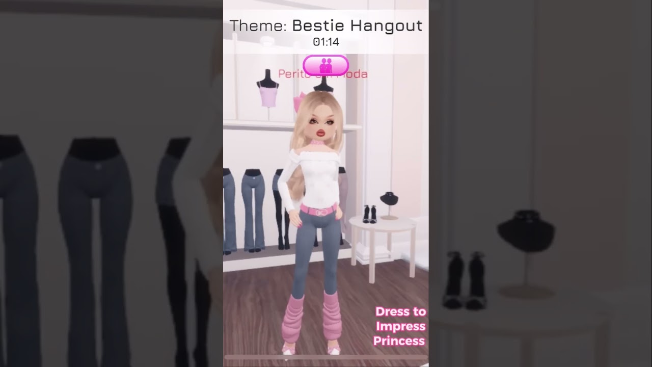 Bestie Hangout Outfit Idea on Dress to Impress | Dress to impress  princess | Subscribe And like - YouTube
