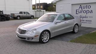 2008 Mercedes-Benz E 350 with 48K Miles - W211 Sedan - Full Review and Test Drive by Bill *SOLD*