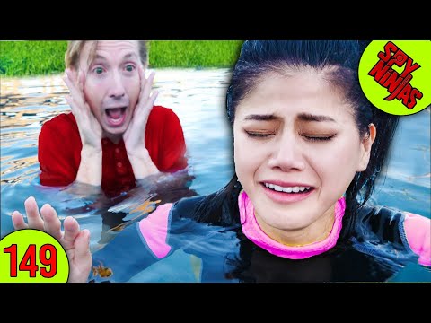 VY FACES HER FEAR OF WATER! - Spy Ninjas #149