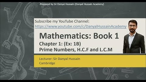 Highest Common Factor | Question 1 | Chapter 1 | Exercise 1B | Urdu
