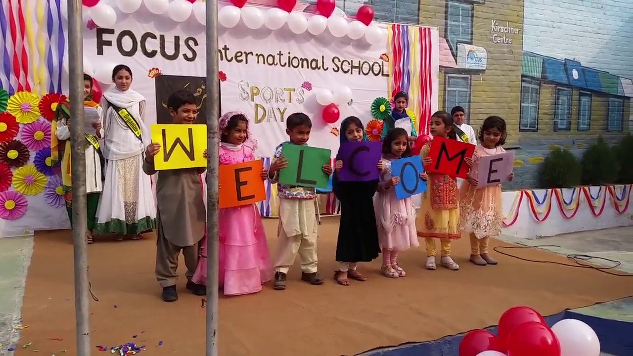 welcome song by school kids annual day performance - YouTube