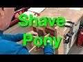 Shave pony with dan wallace