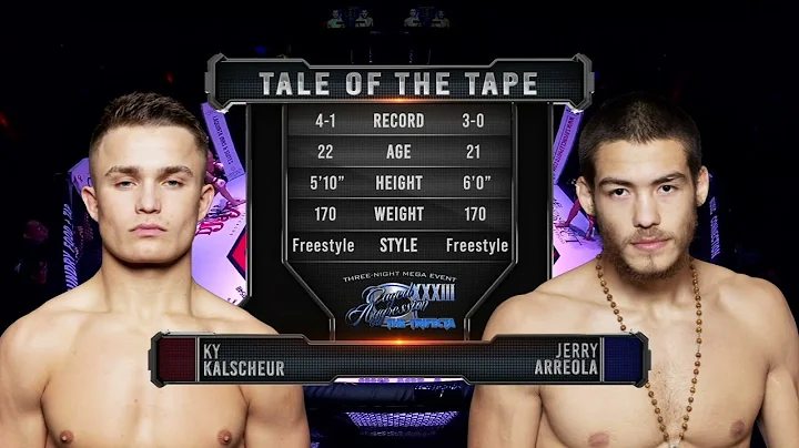 Ky Kalscheur vs Jerry Arreola WELTERWEIGHT CHAMPIO...