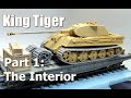 King Tiger Porsche Turret, Full Interior Build. Meng 1/35