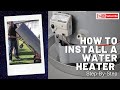 How to Install a Water Heater - Step-by-step