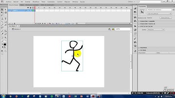 Animación usando clip de película con Flash CS6