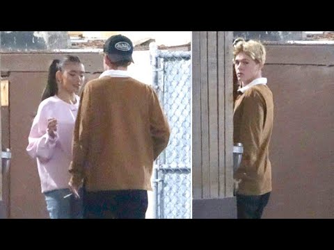 Madison Beer And Boyfriend Nick Austin Enjoy A Smoke At Saddle Ranch