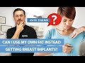 Can I do a fat transfer instead of getting breast implants? -  Ask Dr Schulman