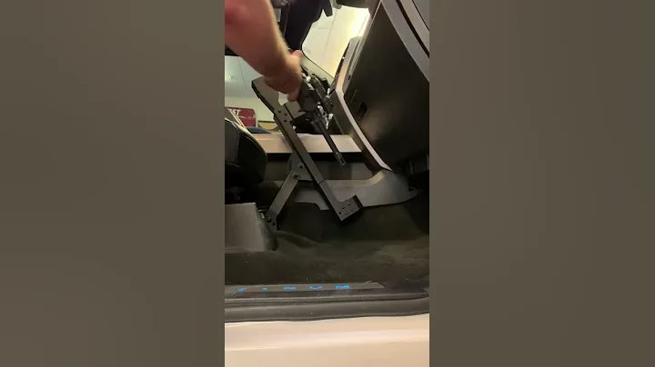 AR 15 secure store rifle in vehicle