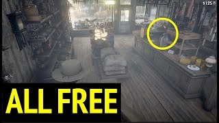 Unlimited Free Store Items in Red Dead Redemption 2 (RDR2)