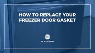WR14X10376 - GE Appliances French Door Refrigerator Gasket Installation – Freezer Door