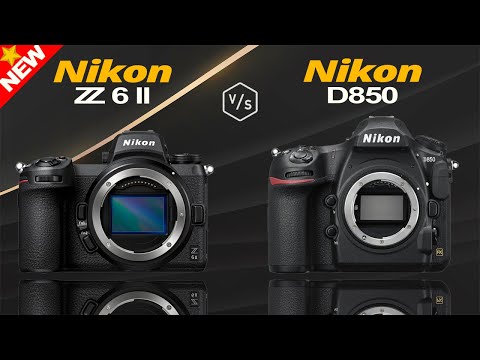 Nikon Z6 II vs Nikon D850