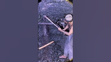 Coal mining process #satisfying #minecraft #mineralindustry #coalmining #usa #survival #mining