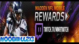 Madden Mobile Pro Rewards Twitch Event!!!
