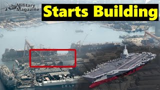 Presumed, China starts building Type 004 nuclear aircraft carrier Emerges In Dalian Shipyard !