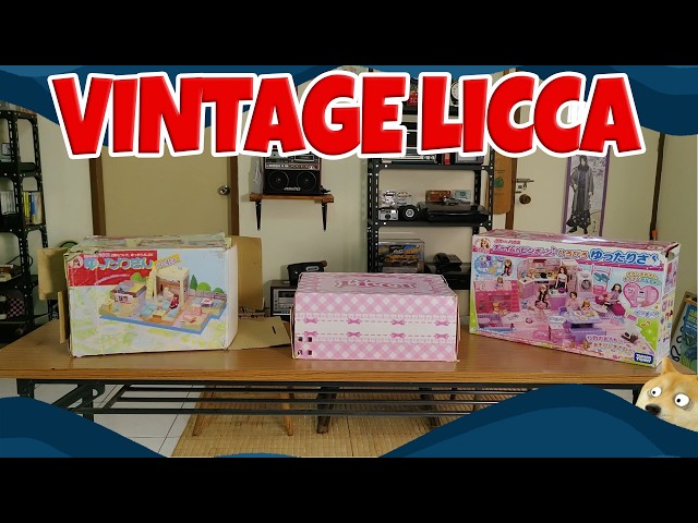 VINTAGE 1986 LICCA HOUSE JAPAN SURPLUS - YouTube
