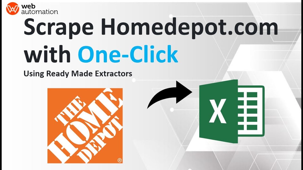 Scrape HomeDepot prices and product data (no code 2024) YouTube