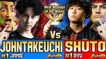 🔥SF6 Ryu (SHUTO vs JOHN TAKEUUCHI)🔥TOP#1 Jamie ▰ Street Fighter 6 Gameplay High Level