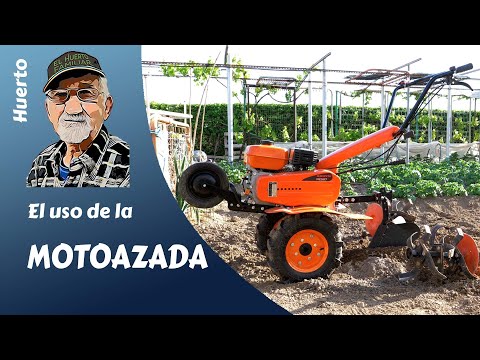 MOTOAZADA: CÓMO USAR UN MOTOCULTOR Y PREPARAR LA TIERRA