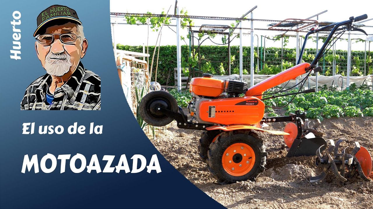 MOTOAZADA: CÓMO USAR UN MOTOCULTOR Y PREPARAR LA TIERRA