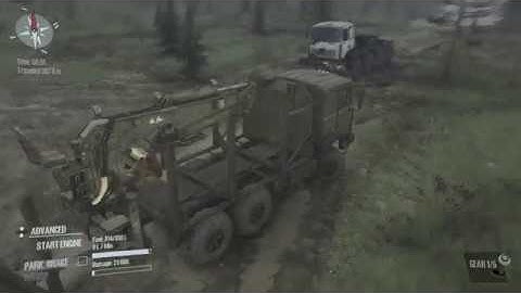 MUD RUNNER (A SPINTIRES GAME): Exploring the valley Part 2 (no commentary)