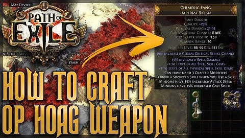 How To Craft an Amazing Weapon for Herald of Agony! - Crafting Guide | Path of Exile