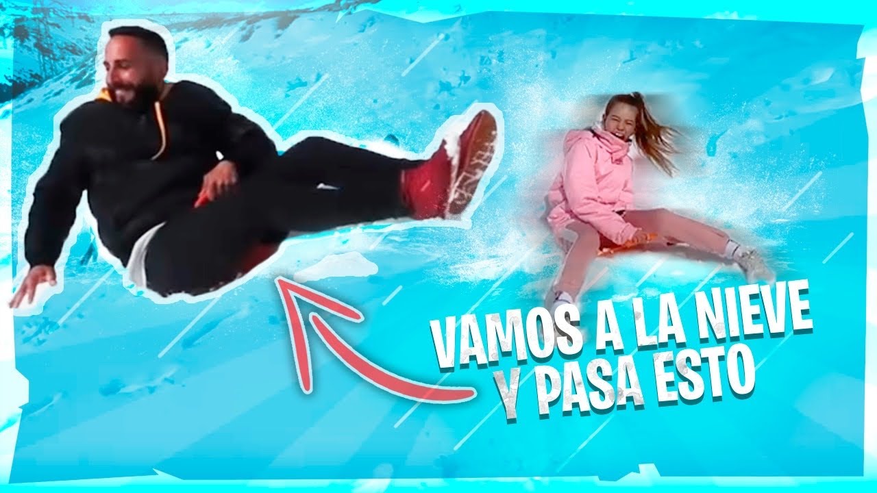 TENEMOS UN ACCIDENTE EN LA NIEVE + NUESTRO HIJO DE 2 AÑOS REACCIONA A LA NIEVE POR PRIMERA VEZ