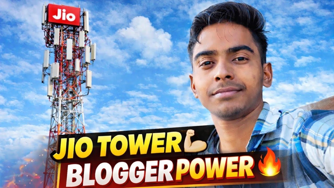 Jio Tower Ke Paas Vlogging 🔥 | Blogger Power 💪
