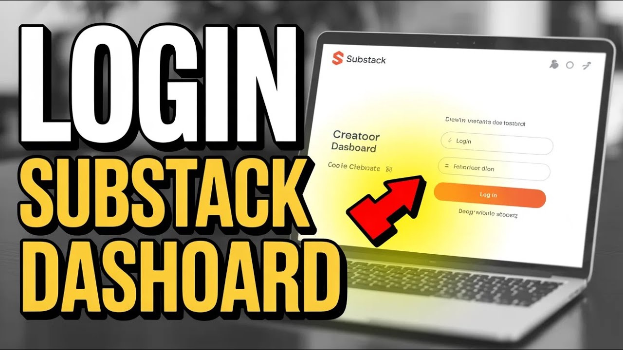 Substack Account|login How to Login to Substack Creator Dashboard – Manage Newsletters - YouTube
