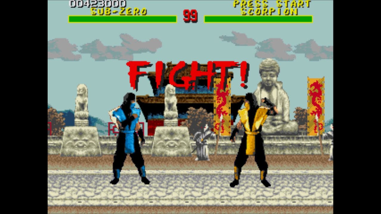 Mortal Kombat 1 Arcade Edition(Sega)Sub-Zero Playthrough - YouTube